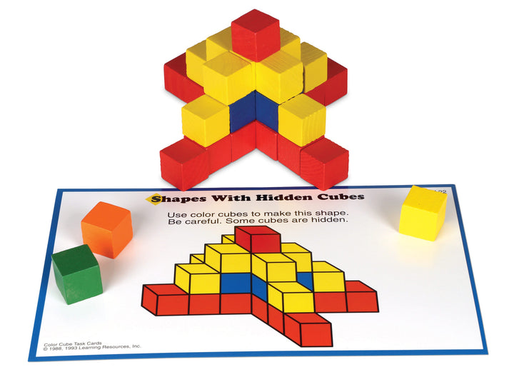 Juego Didáctico Cubo Creativos De Colores Para Niños