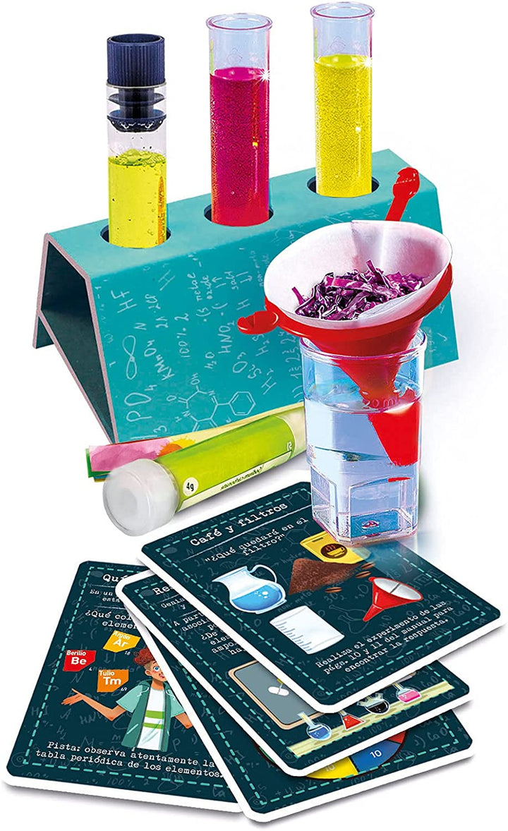 Experimentos Quimica y Reacciones Ciencia STEM
