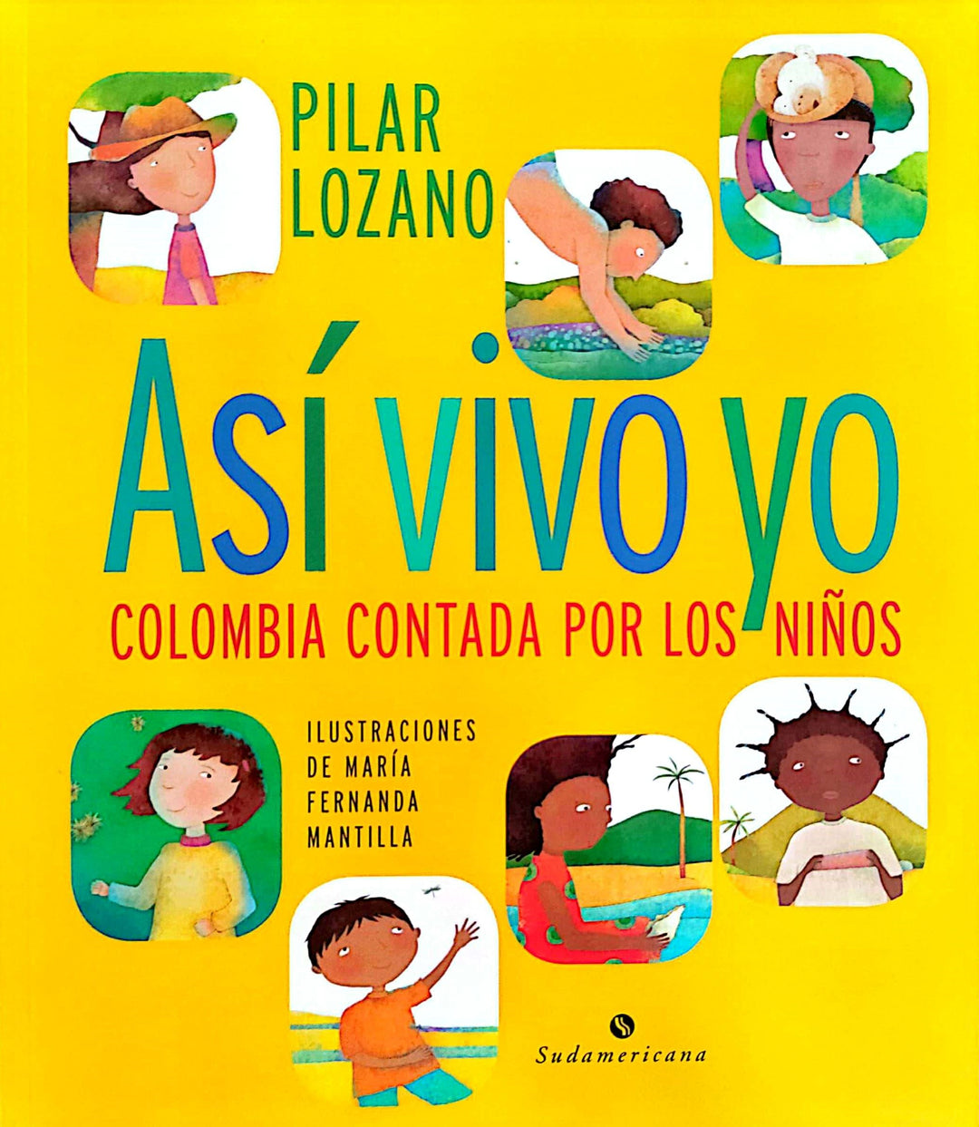 Libro Así Vivo Yo Colombia Contada Por Niños
