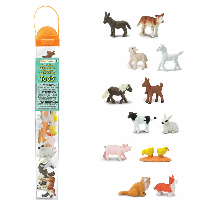 Set animales de la granja