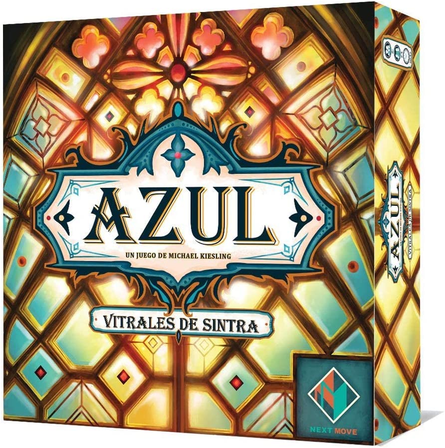 Juego De Mesa Azul Vitrales De Sintra