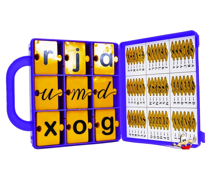 Maleta Letras Adhesivas ABC Imprenta