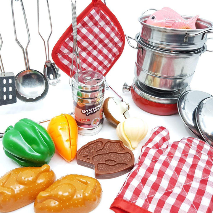Set De Accesorios De Cocina 23 Piezas Para Niños