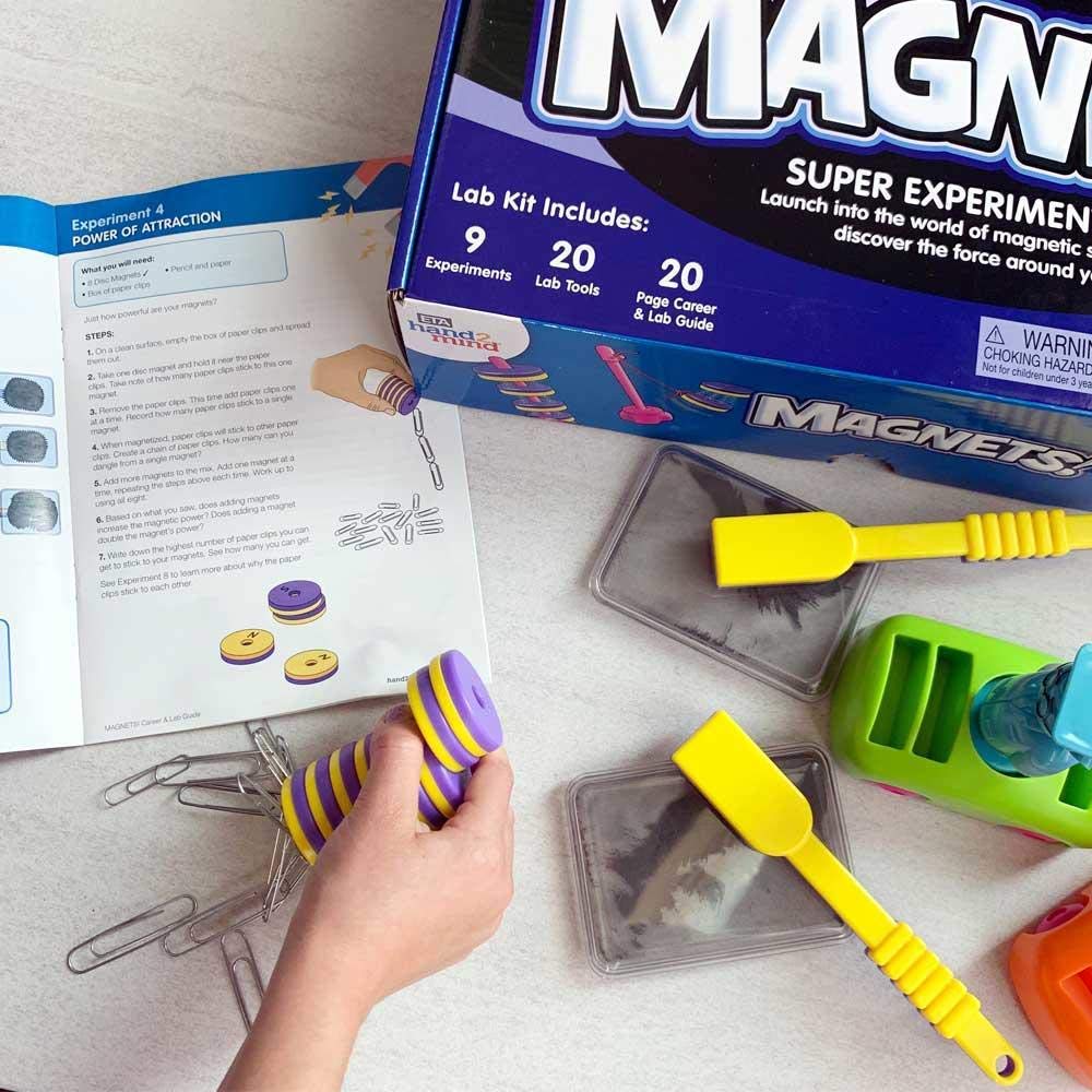Experimento STEM Ciencia Magnetica
