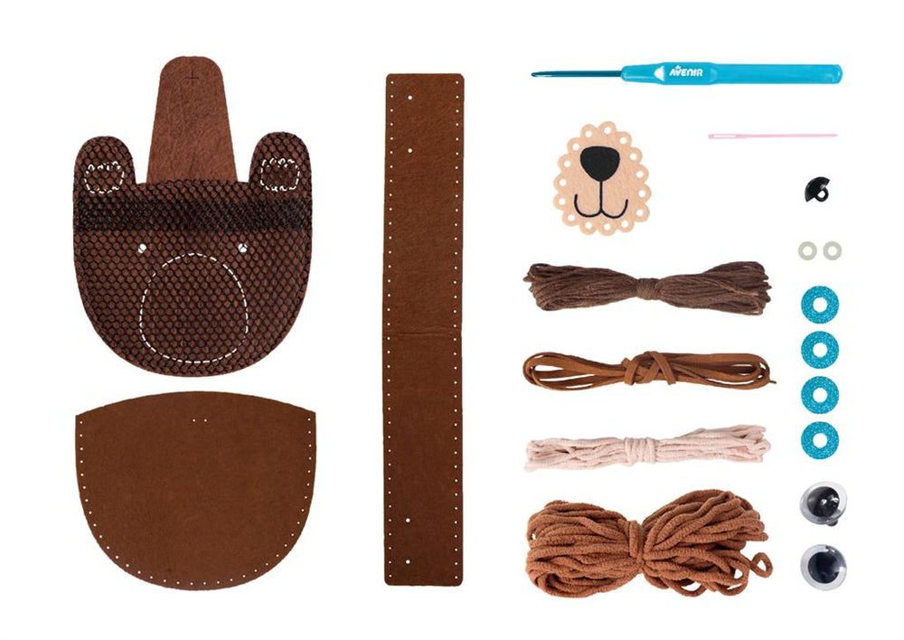 Set De Arte Y Manualidades Bolsos De Oso