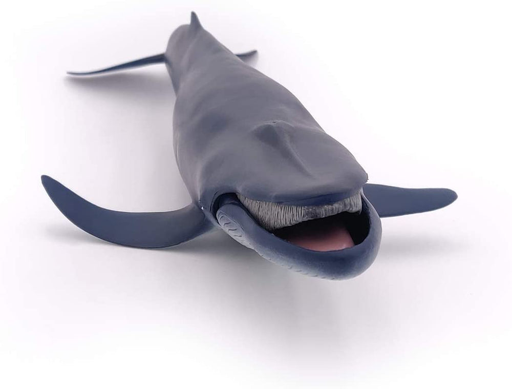 Figura Ballena Azul Grande Pintad a Mano