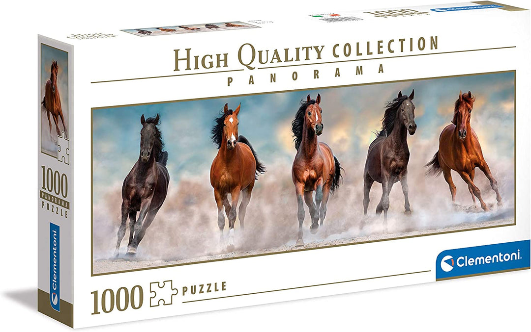 Rompecabezas 1000 Piezas Caballos Panoramico