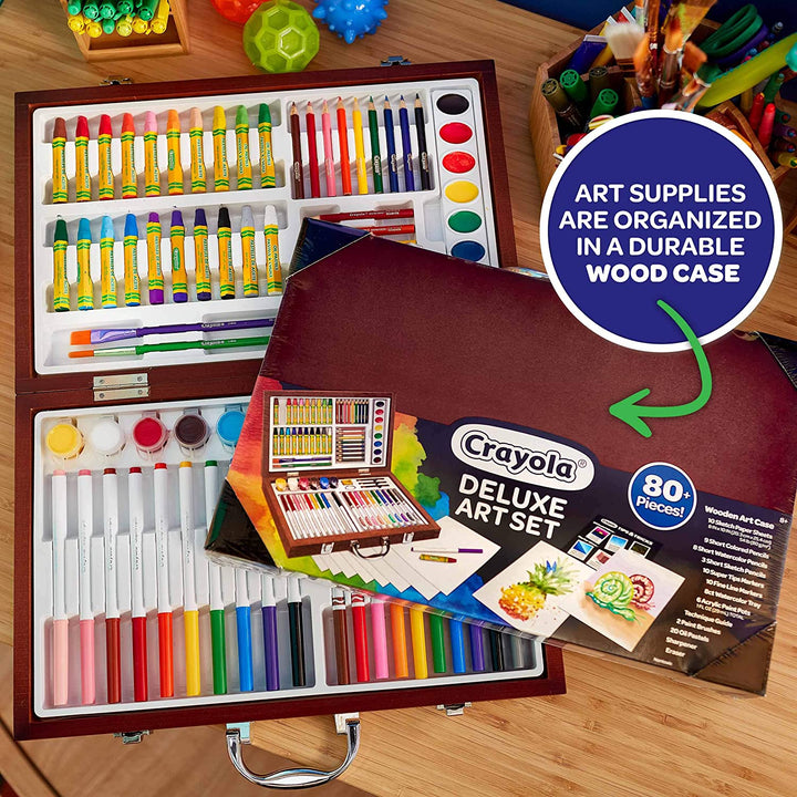 Set de Arte de Lujo en Madera Crayola