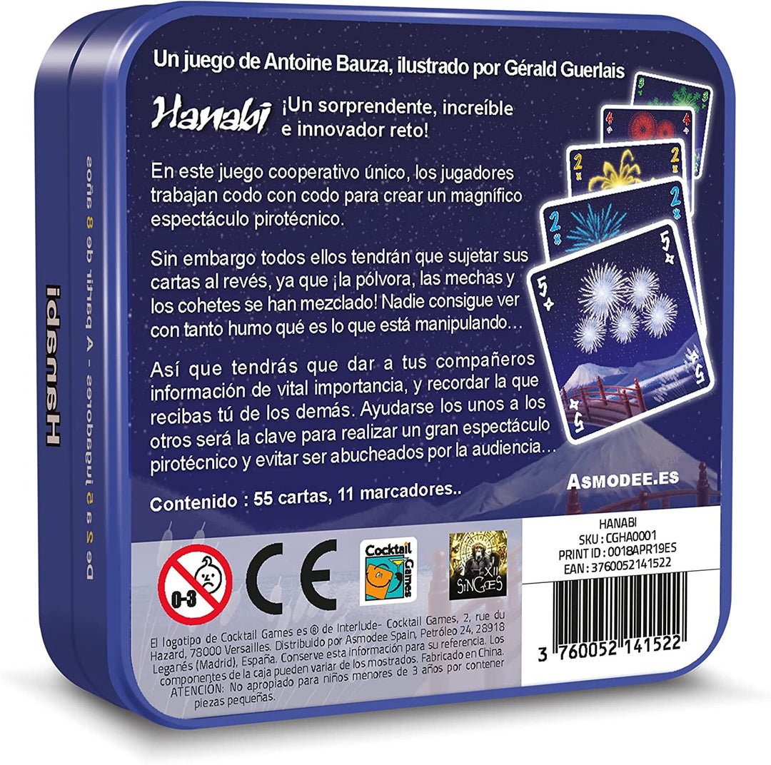 Juego De Mesa Cartas Hanabi