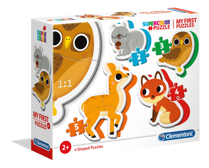 Rompecabezas Progresivo 5 En 1 Animales