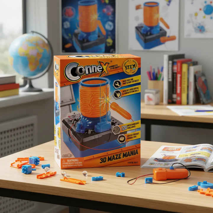 Experimento STEM Desafío Laberinto 3d Niños