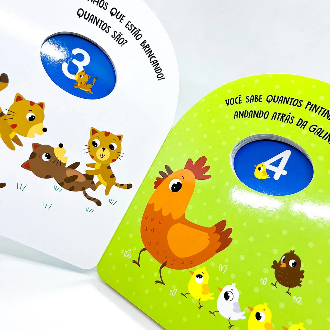 Libro Didáctico Gira Y Aprende Los Numeros