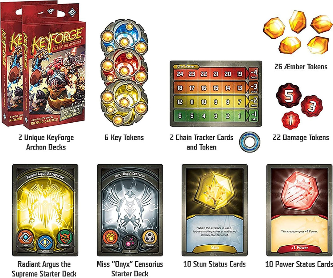Juego De Mesa Keyforge Caja De Inicio