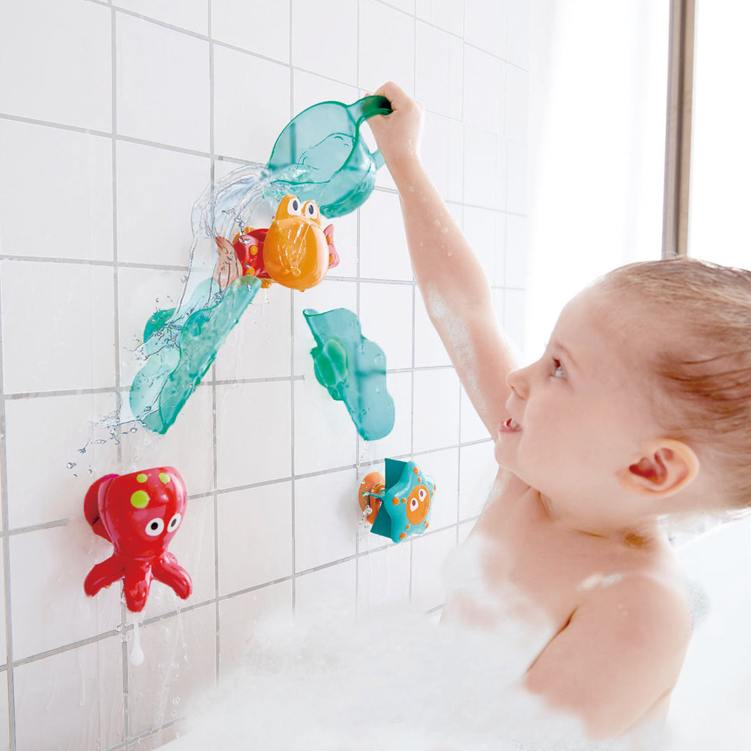 Juego Sensorial Cascada de Baño