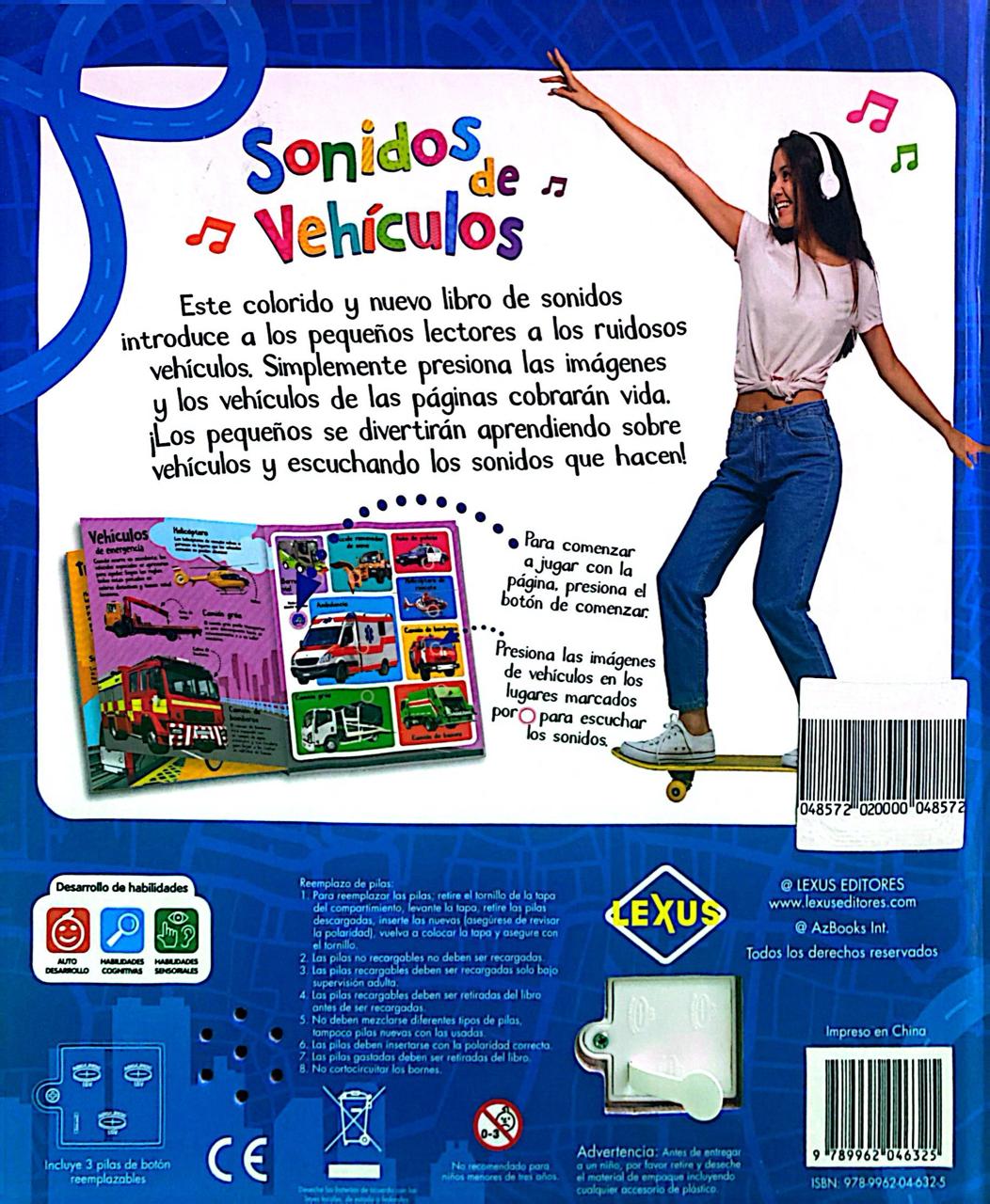 Libro Didactico Sonido De Los Vehiculos