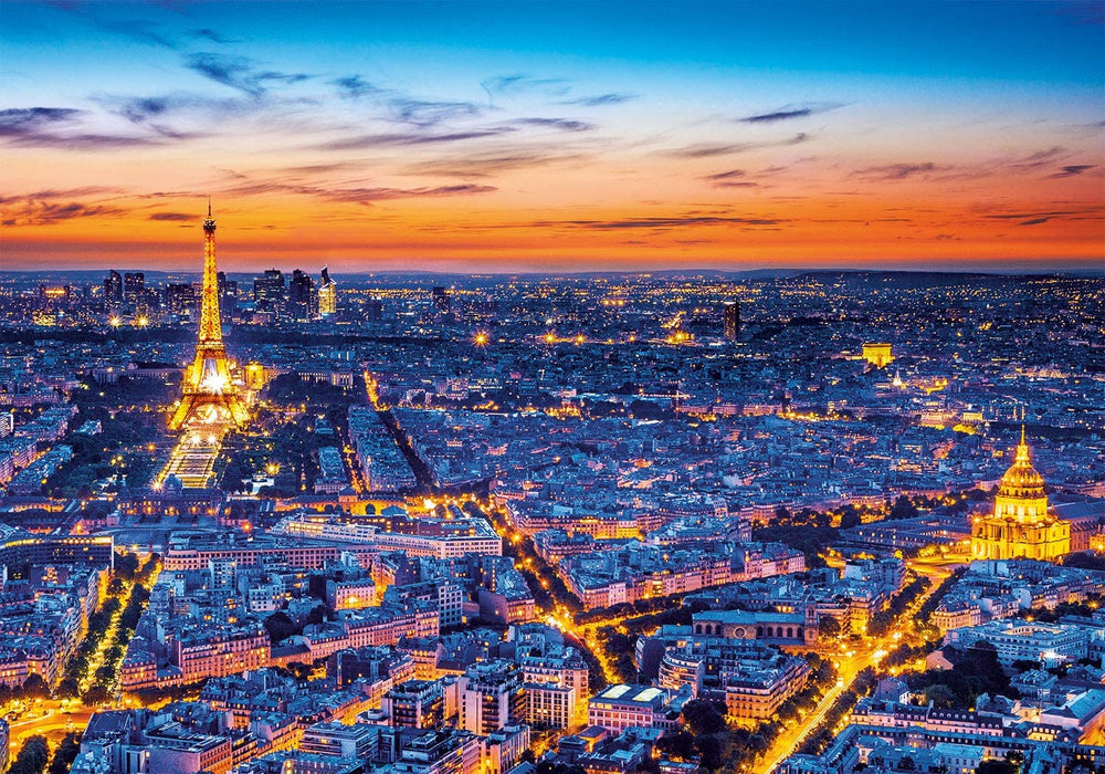 Rompecabezas 1500 Piezas Atardecer En Paris