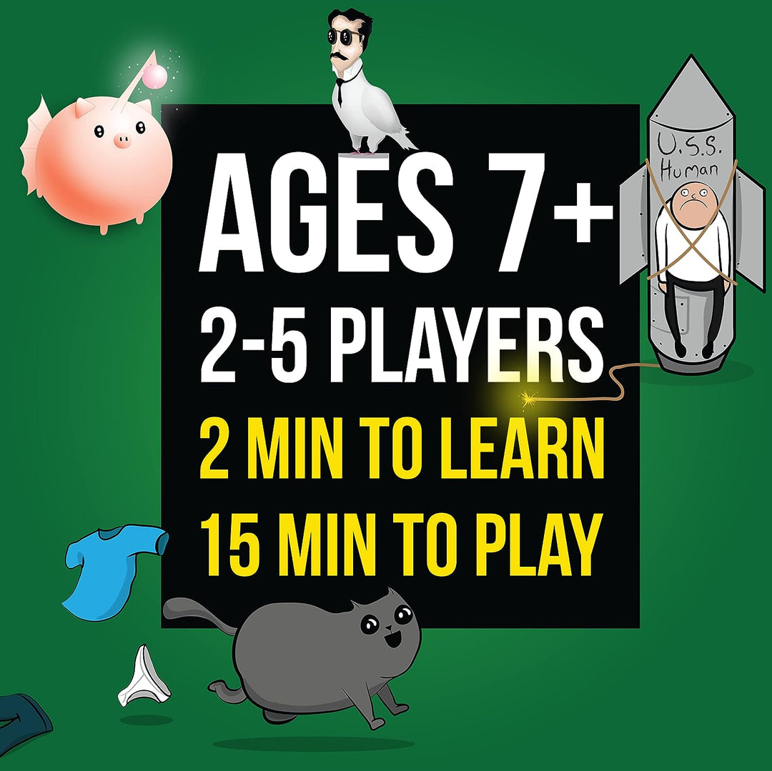 Juego De Mesa Exploding Kittens Expansion