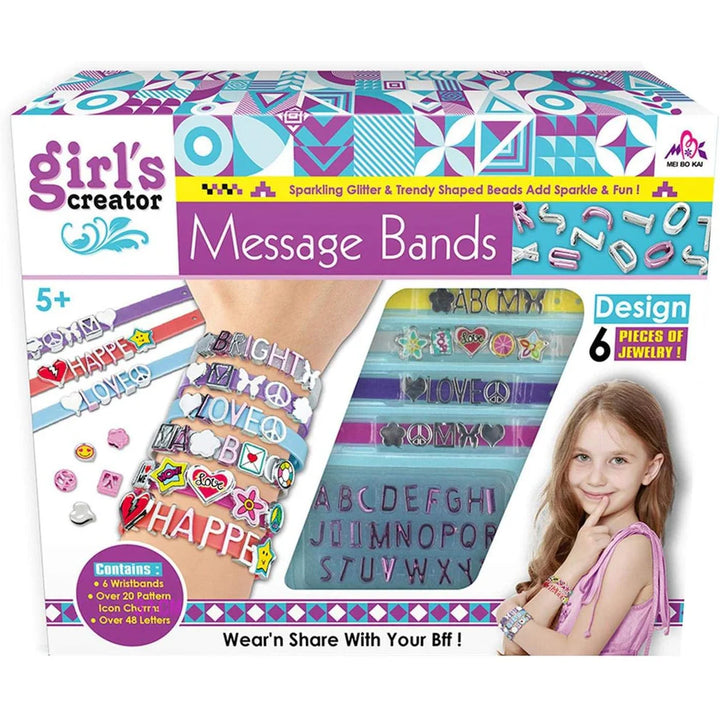 Juego Set Crea Tus Pulseras Creativas Para Niñas