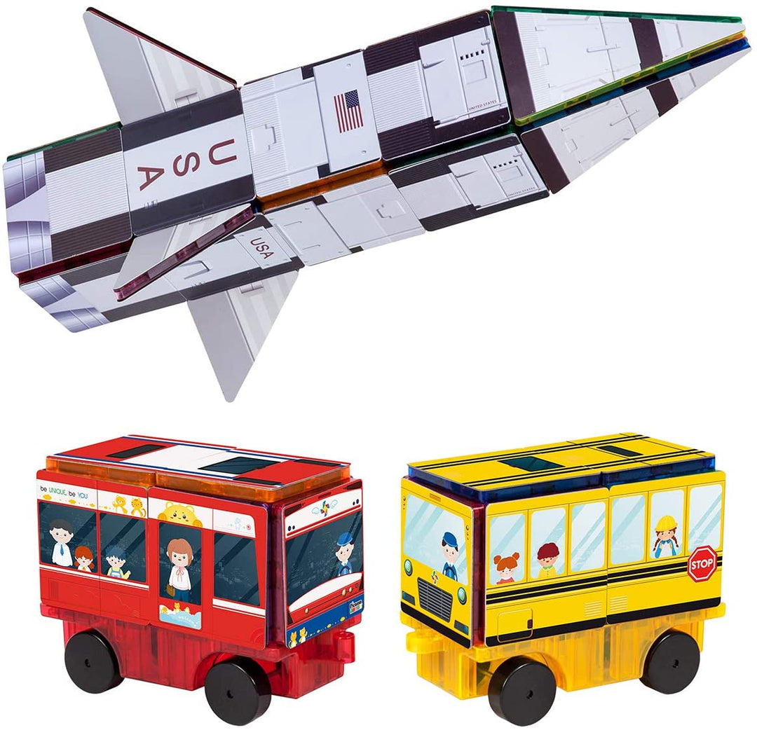 Juego De Construcción Magnético 3 en 1