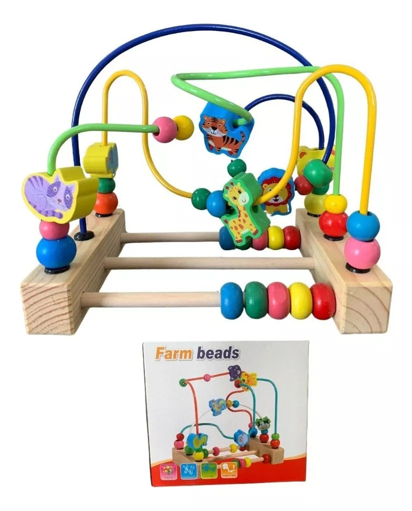 Laberinto 3D Montessori Animales De La Selva