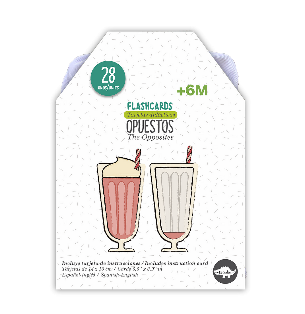 Flash Cards Kocodio Opuestos