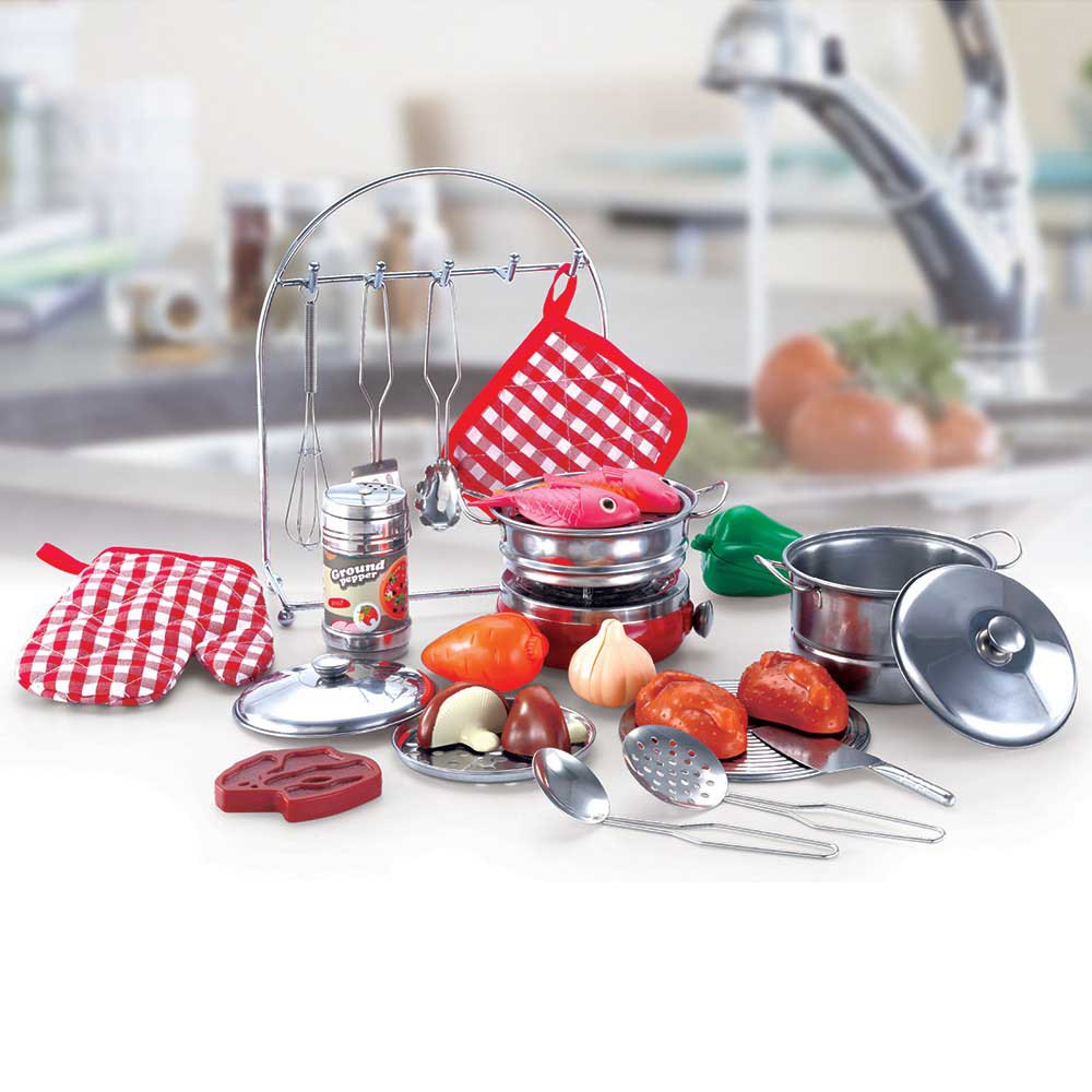 Set De Accesorios De Cocina 23 Piezas Para Niños