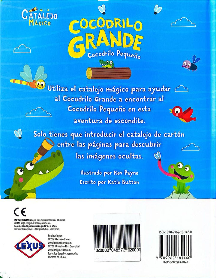 Libro Busca Y Encuentra Cocodrilo Grande