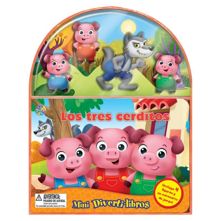 Libro y Juego 2 En 1 Los Tres Cerditos