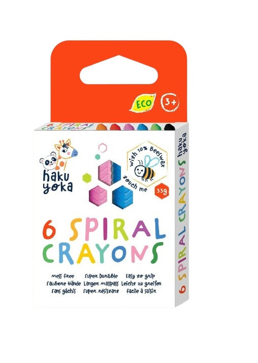 Set Crayones Por 6 Unidades Para Niños