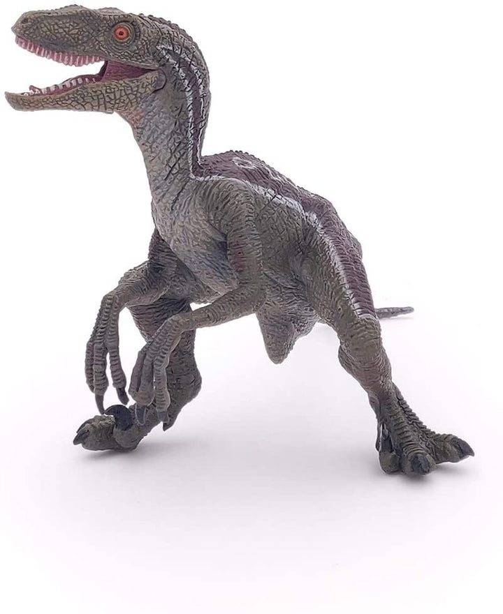 Dinosaurio Velociraptor Pintado a Mano