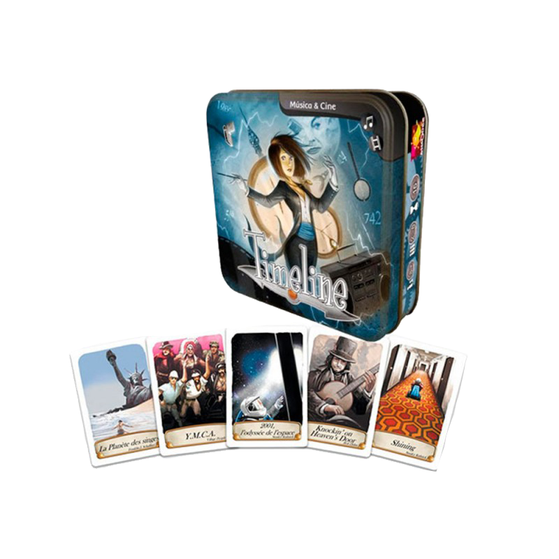 Juego De Mesa Timeline Música Y Cine