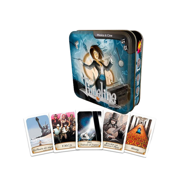 Juego De Mesa Timeline Música Y Cine