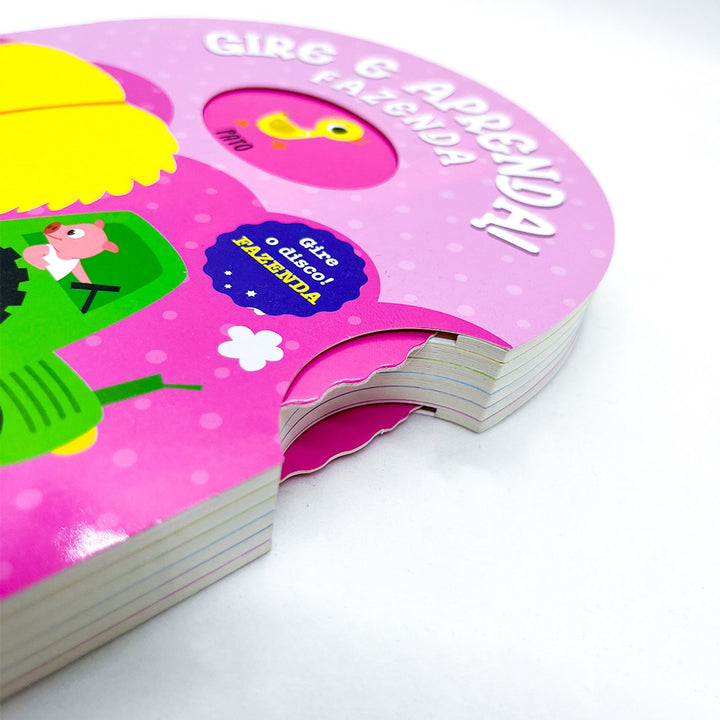 Libro Didáctico Gira Y Aprende La Granja