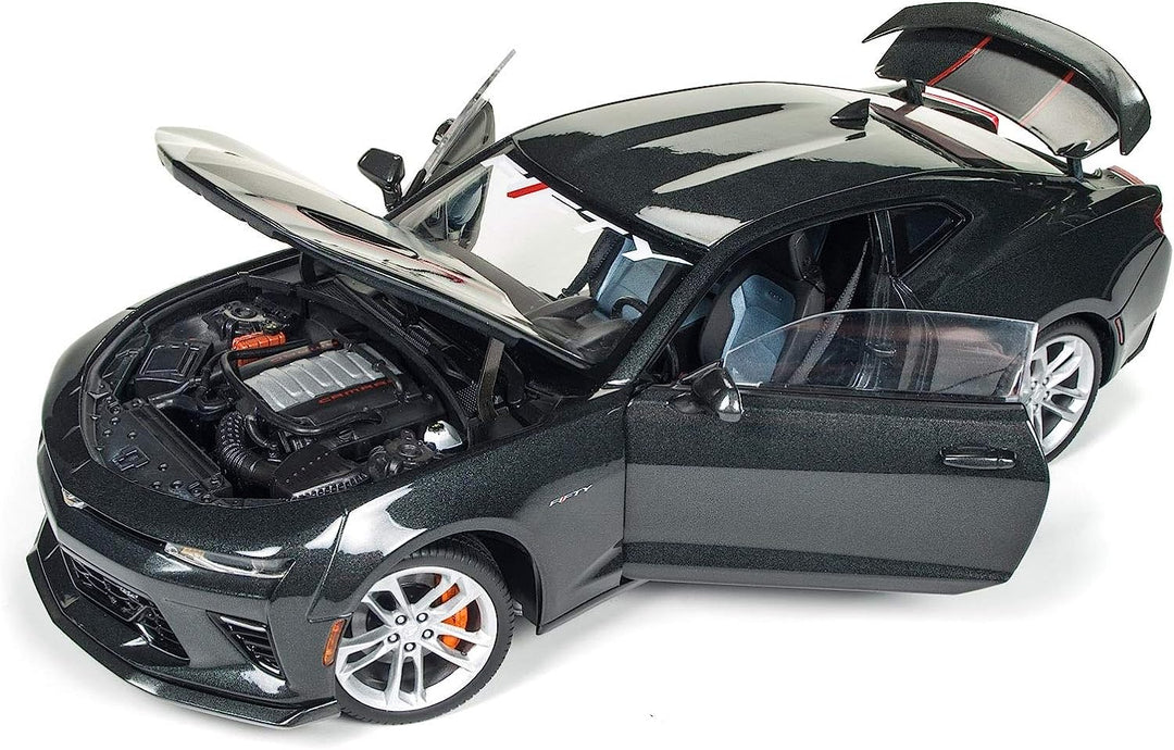 Carro Coleccionable Chevrolet Camaro SS Negro Escala 1/18