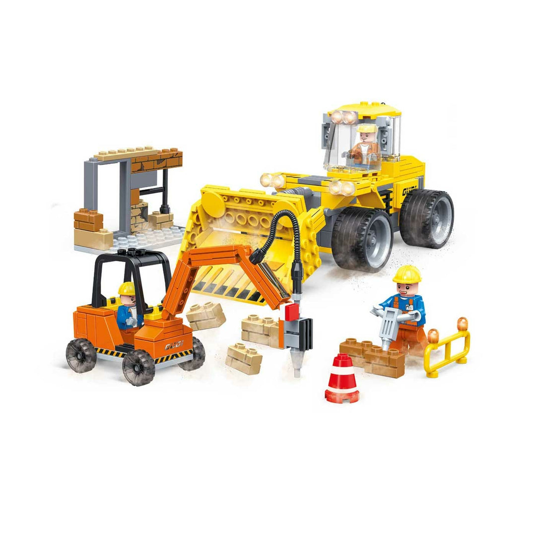 Juego Tipo Lego Carros De Construccion 279 Piezas
