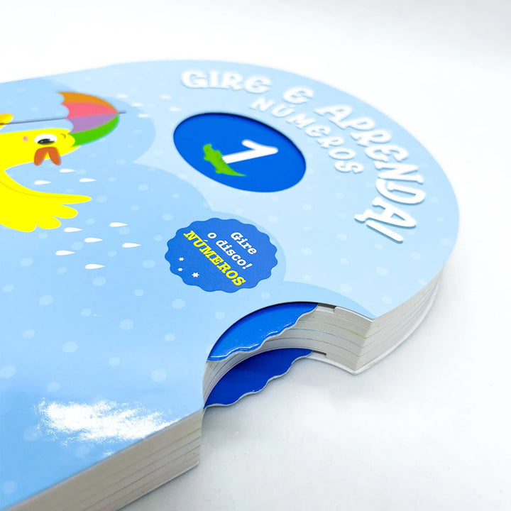Libro Didáctico Gira Y Aprende Los Numeros