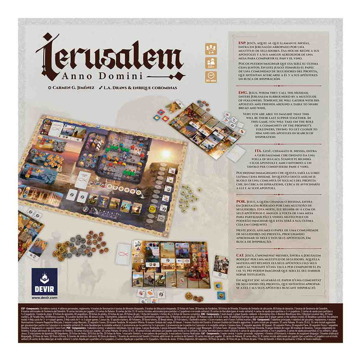 Juego de Mesa Jerusalem Adultos Ninos
