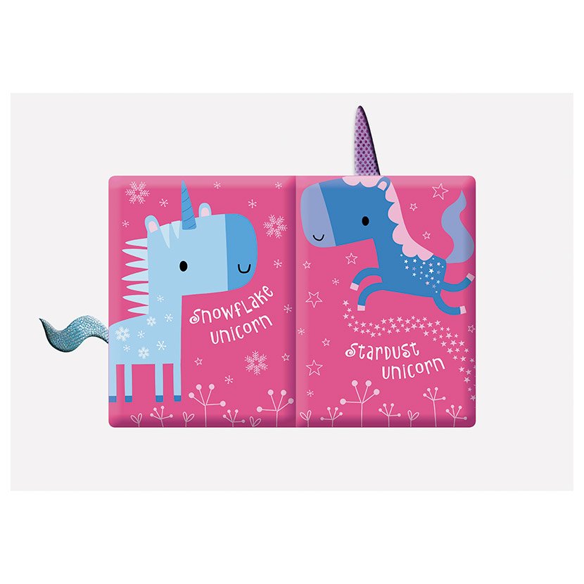 Libro De Texturas Suave Unicornio