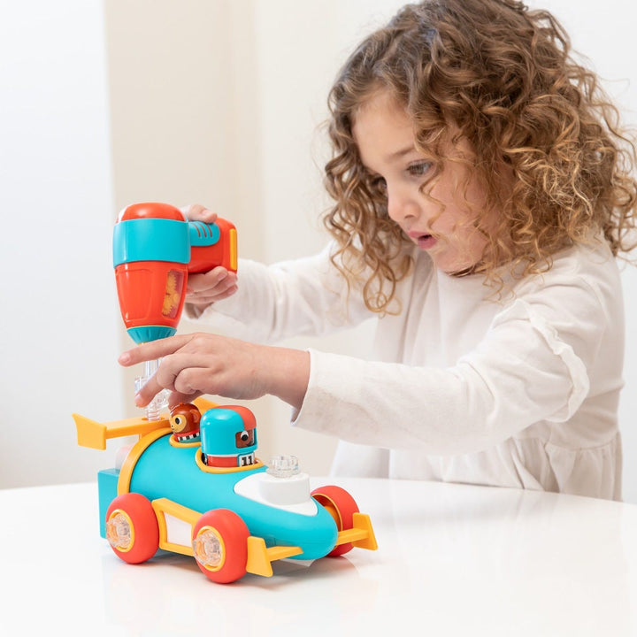 Juego Didáctico Construye Tu Carro de Carreras Para Niños