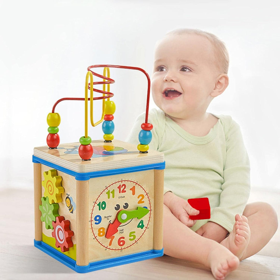 Cubo Didactico De Actividades Sensorial