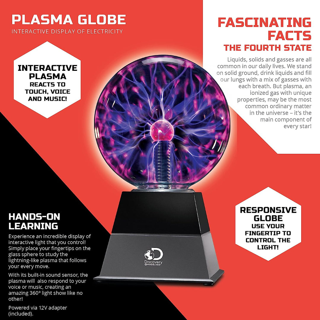 Experimento Lampara De Plasma STEM