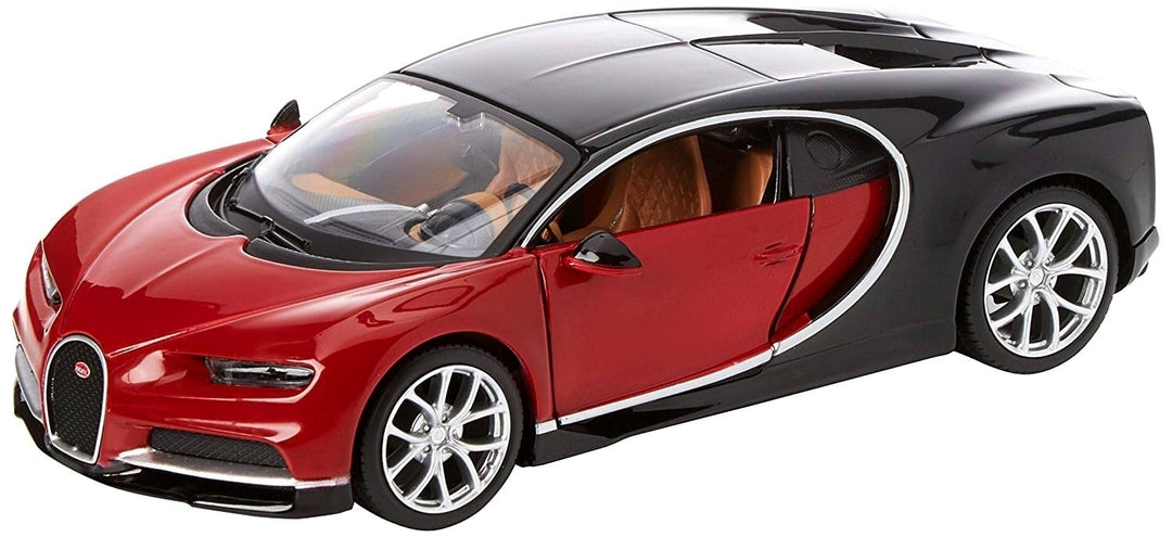 Carro A Escala 1/24 Bugatti Chiron Para Armar Coleccionable