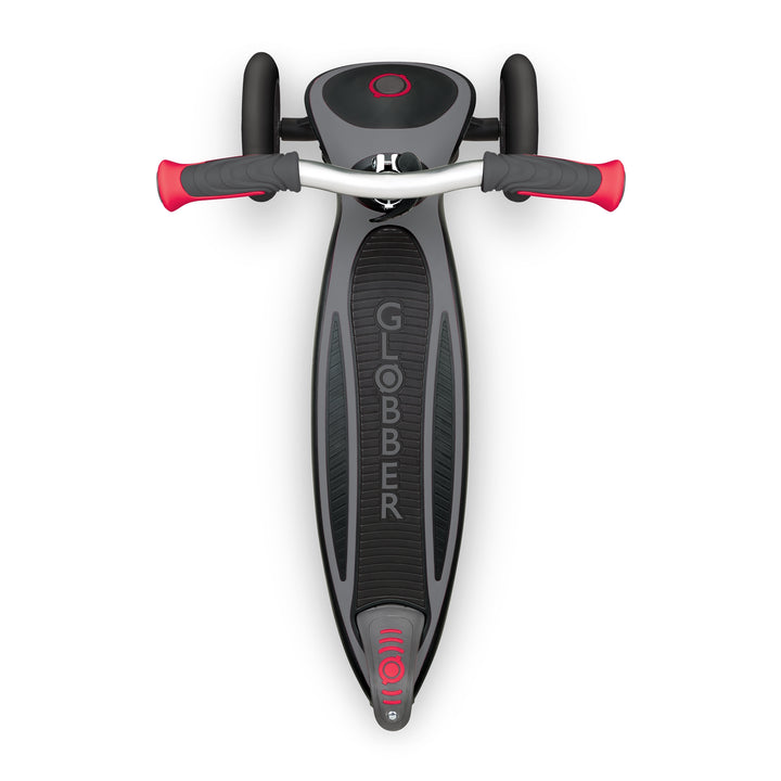 Patineta Globber Master Negro Con Rojo