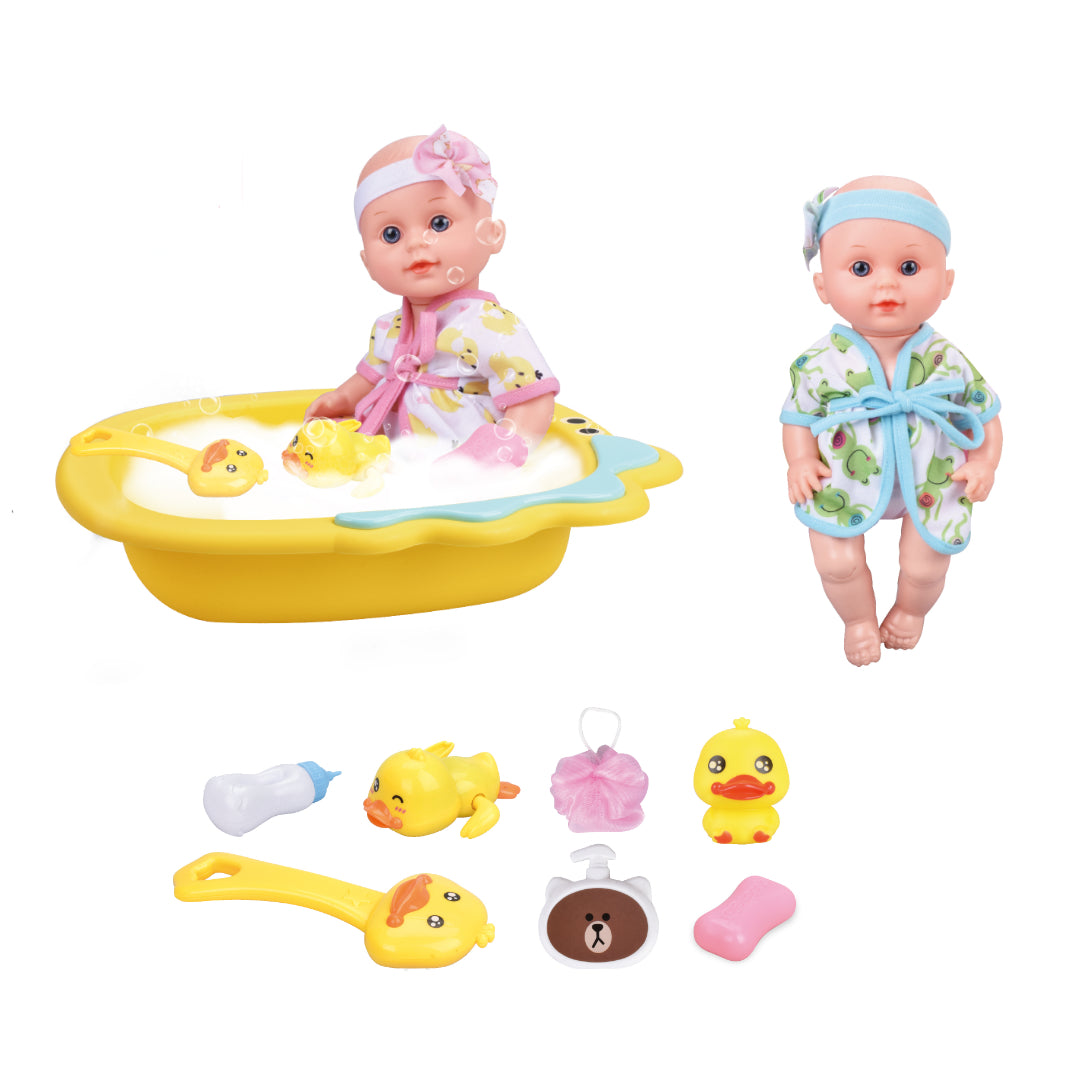 Set Mi Primer Muñeca Hora Del Baño Con Accesorios