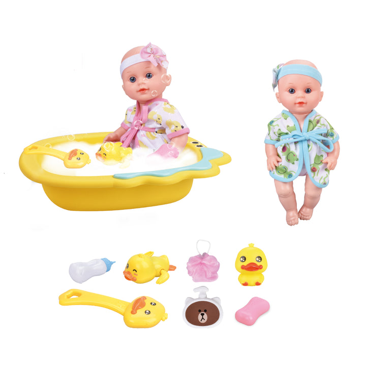 Set Mi Primer Muñeca Hora Del Baño Con Accesorios