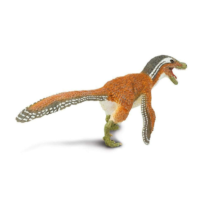 Figura Dinosaurio Velociraptor Pintado a Mano