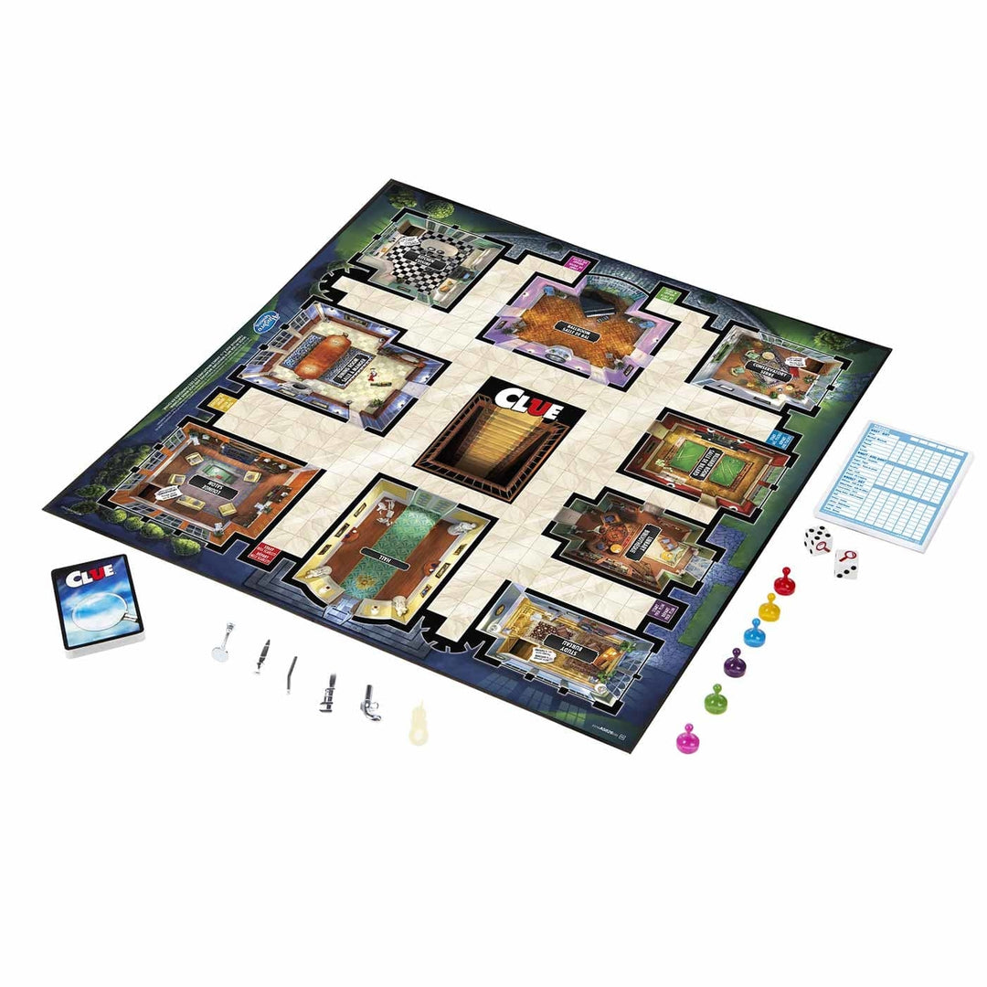 Clue Juego De Mesa Niños Adultos