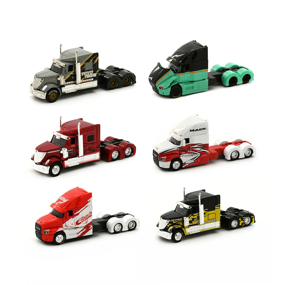 Camión A Escala 1:64 Coleccionable Edición Especial Mack Blanco Rojo