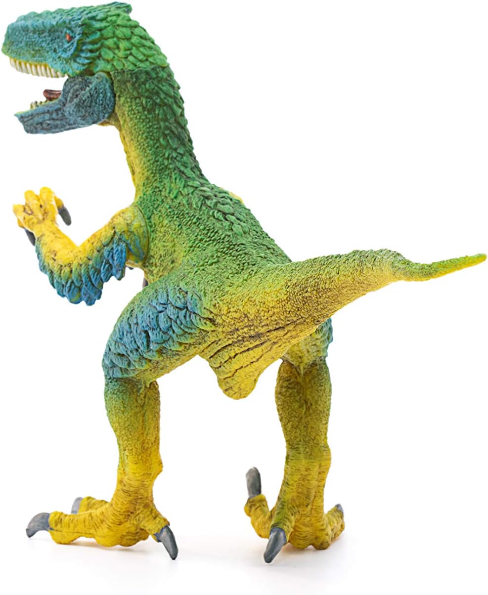 Figura Dinosaurios Velociraptor Pintado A Mano
