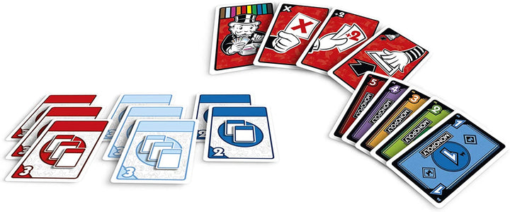 Monopoly Subasta Juego De Cartas Familiar